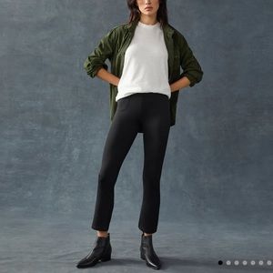 American Giant Ponte Knit Crop Pant
